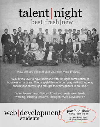 Image of Program Promo Poster Design: Students Photo