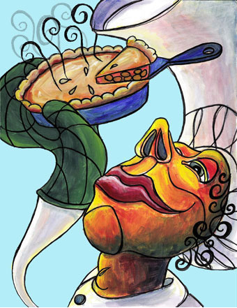 Image of Book Cover Illustration: The Chef