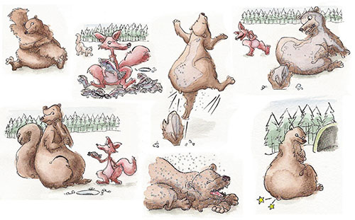 Image of Short Story Illustration: The Bear Tail